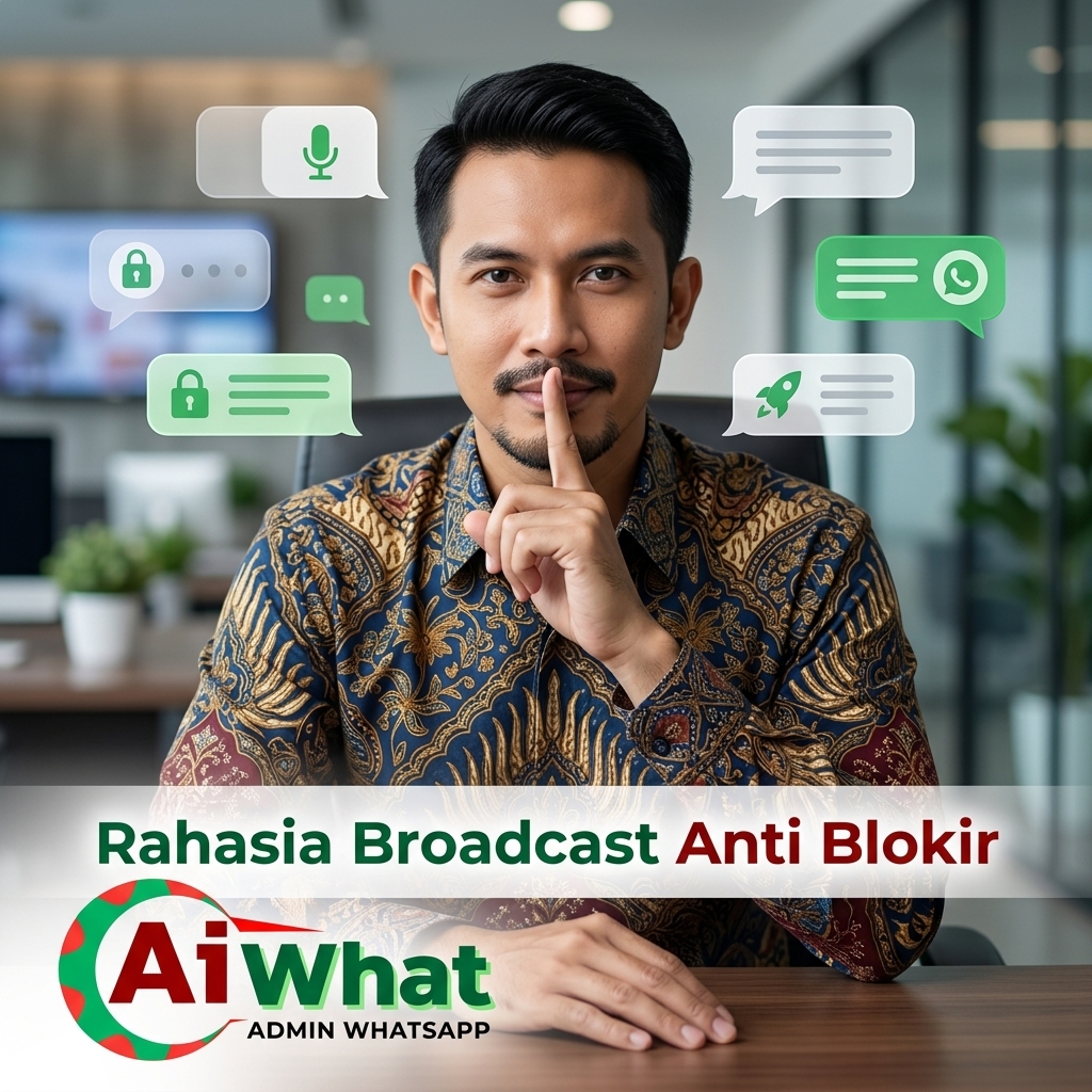 Rahasia Broadcast WhatsApp Anti-Blokir