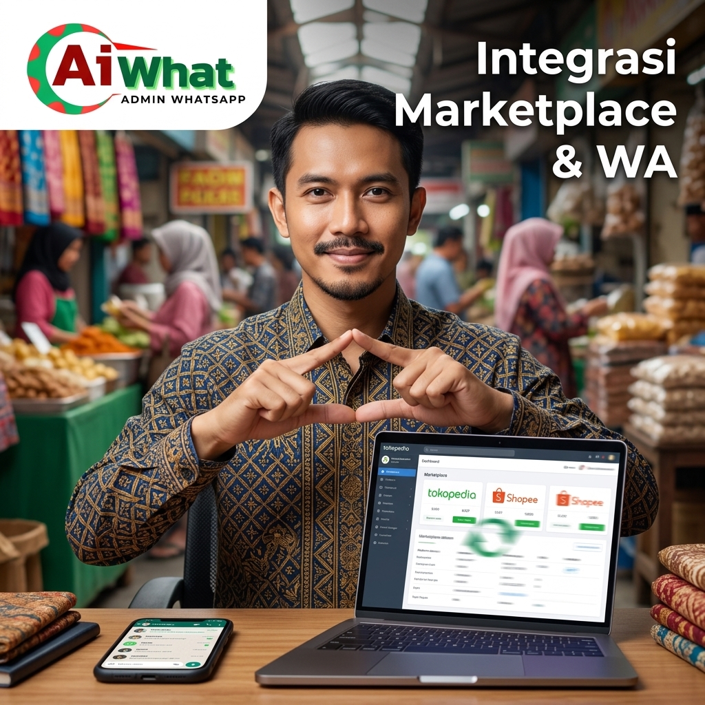 Integrasi WhatsApp & Marketplace