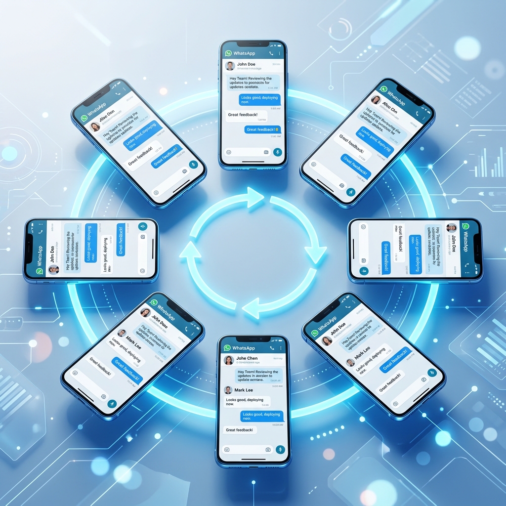 Fitur Tambah Device & Rotate WhatsApp