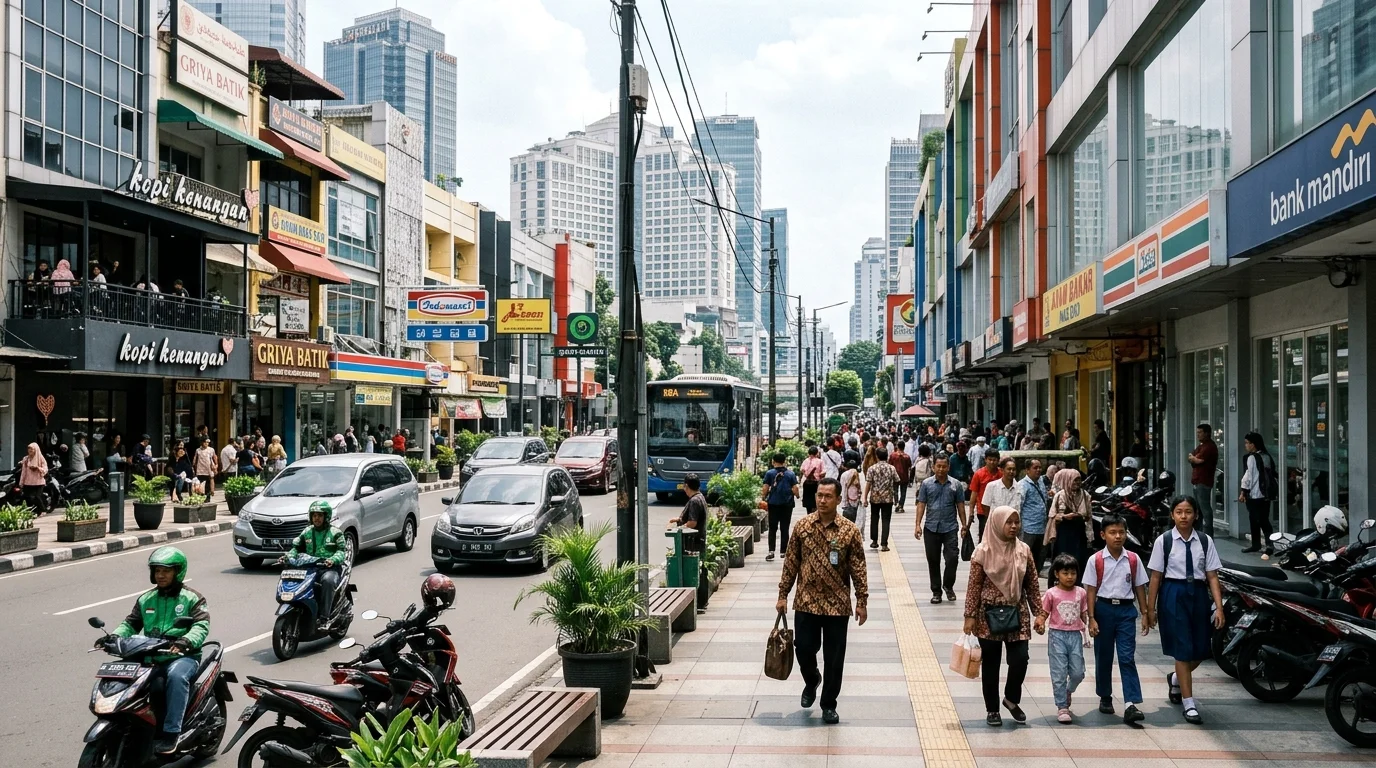 Eksplorasi Koridor Jalan Indonesia